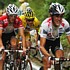 Frank et Andy Schleck pendant la quinzime tape du Tour de France 2008